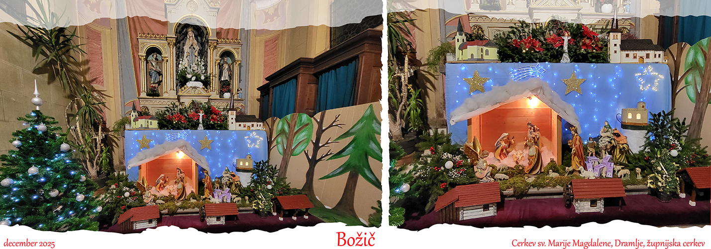 Tedenska oznanila in vse pomembne informacije za farane