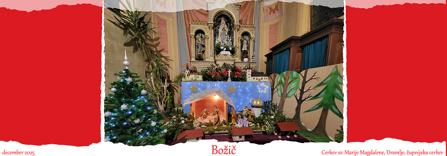 Tedenska oznanila in vse pomembne informacije za farane