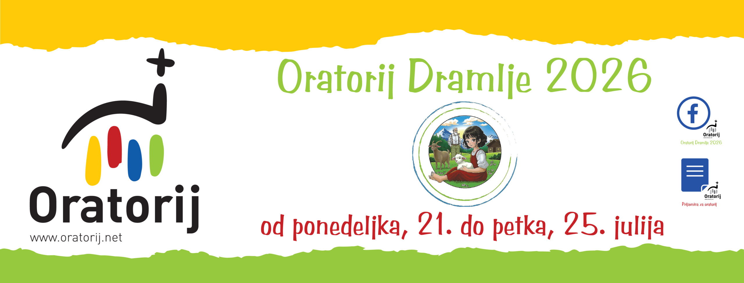 Tedenska oznanila in vse pomembne informacije za farane