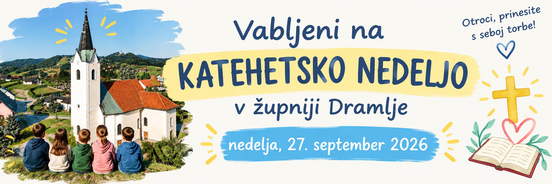 Tedenska oznanila in vse pomembne informacije za farane
